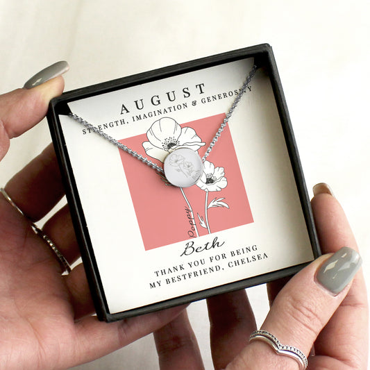 AUGUST FLOWER NECKLACE