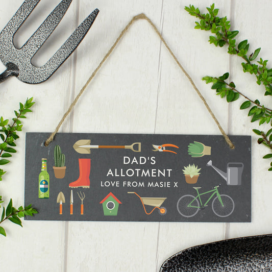HANGING GARDEN PLAQUE