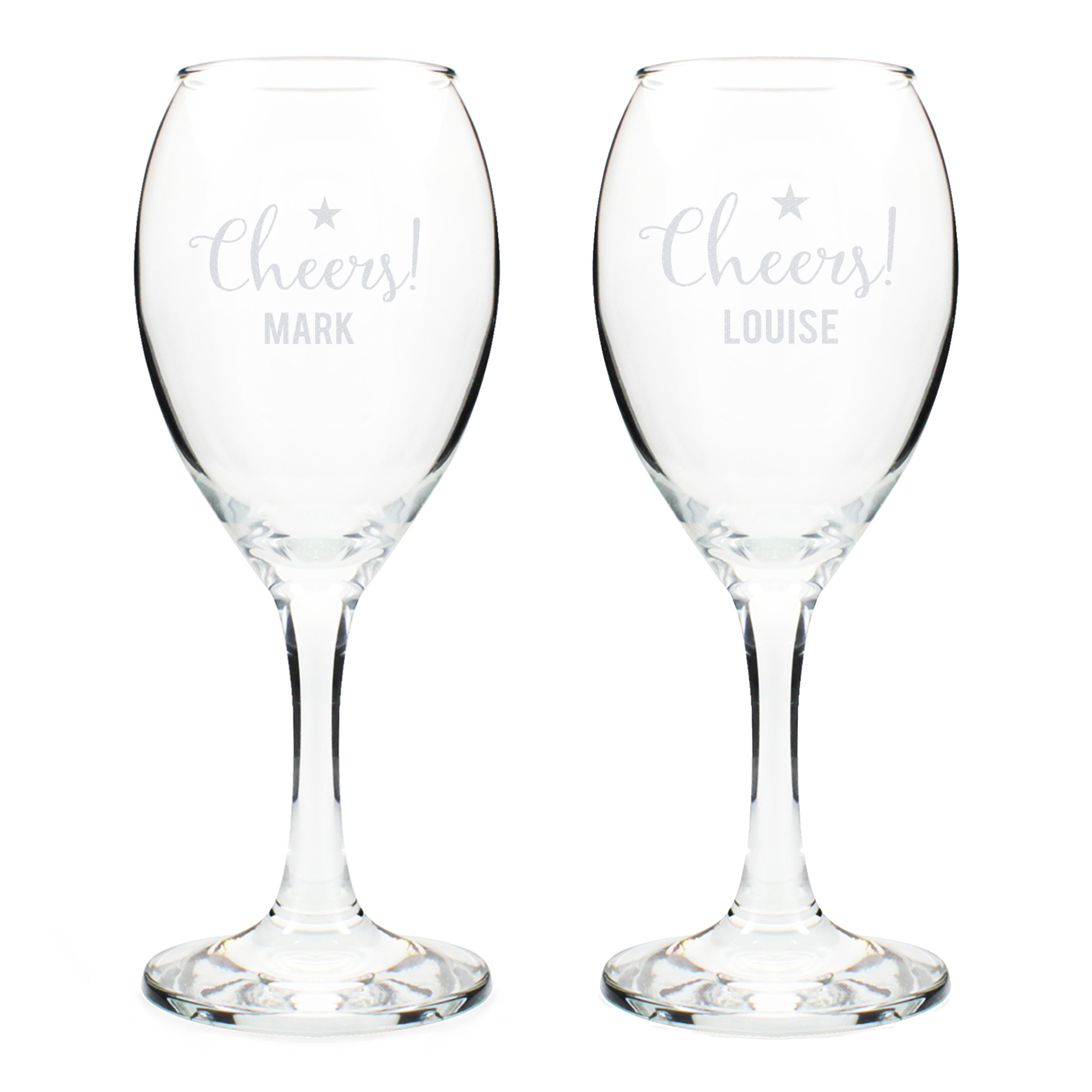 CHEERS WINE GLASS SET