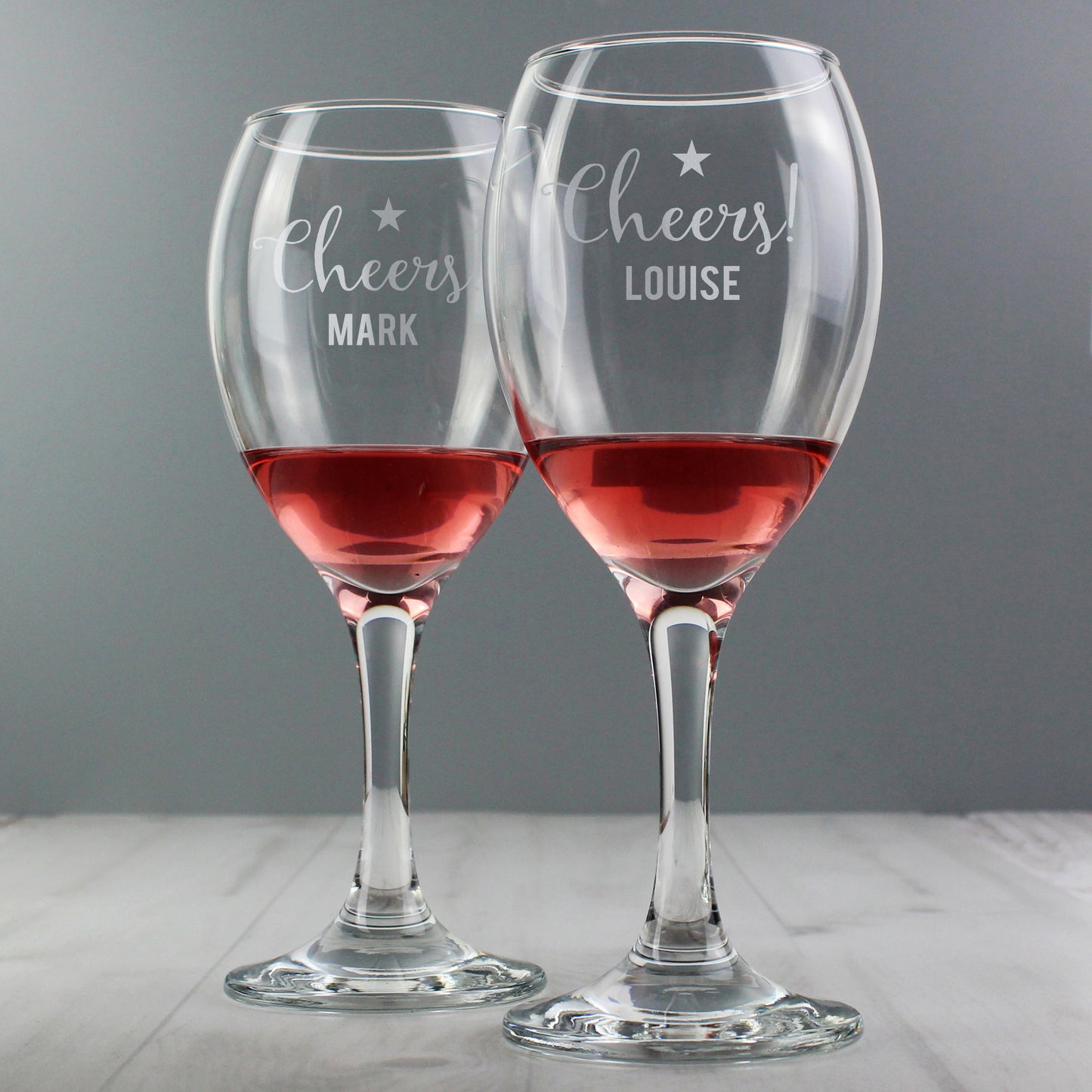CHEERS WINE GLASS SET