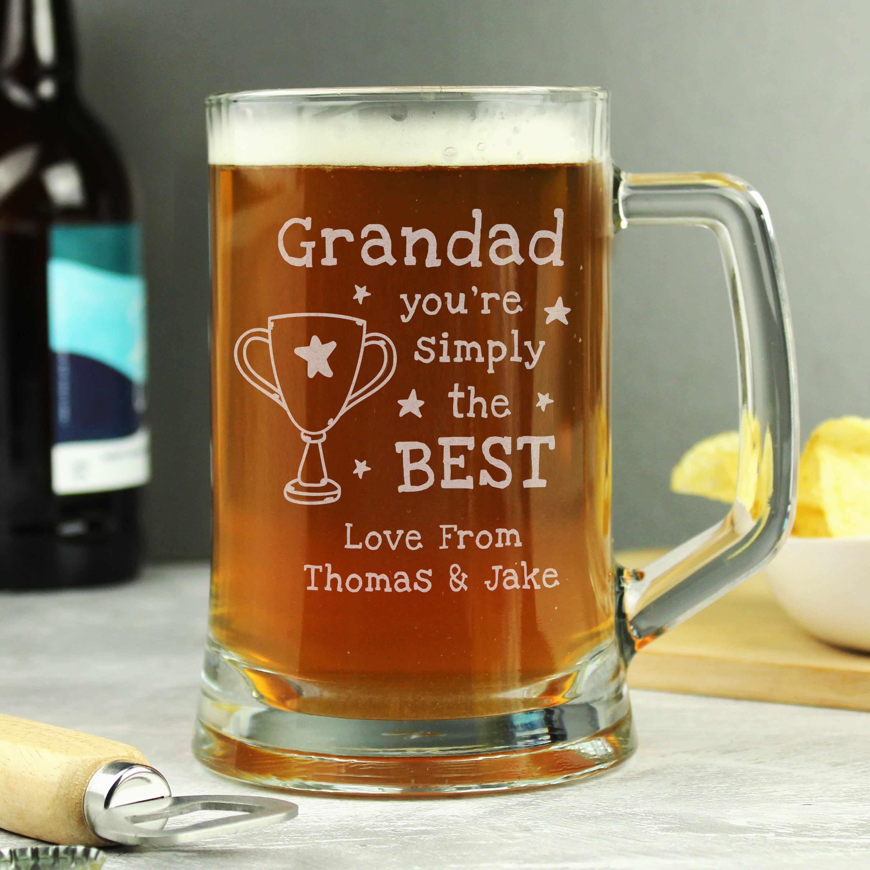 SIMPLY THE BEST PINT TANKARD