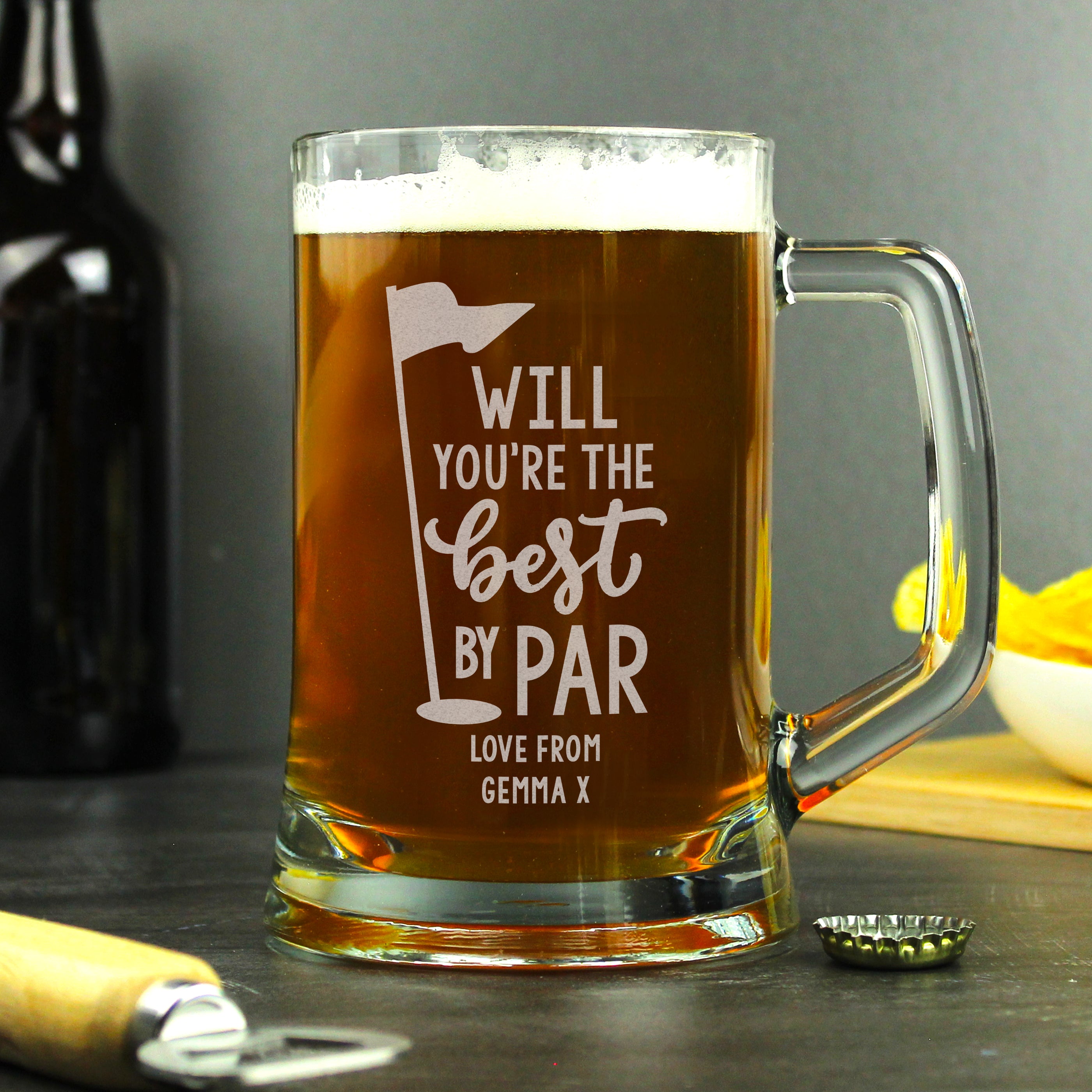 BEST BY PAR PINT TANKARD