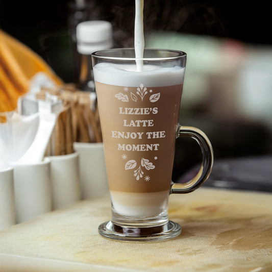 AUTUMN LATTE GLASS