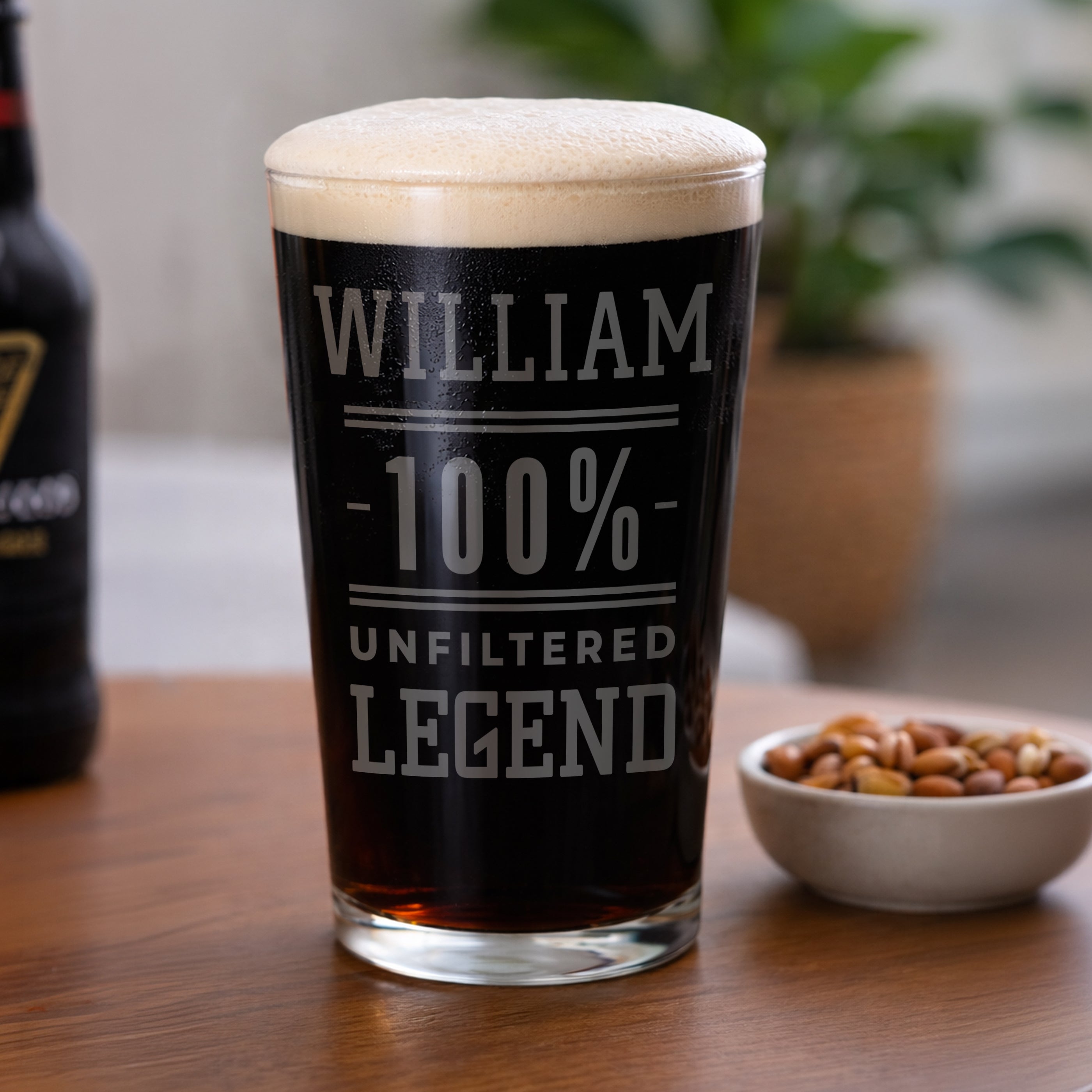UNFILTERED LEGEND PINT GLASS