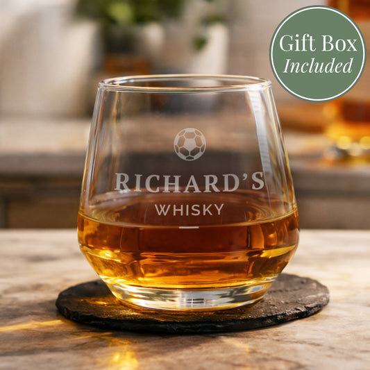 PERSONALISED FOOTBALL TUMBLER