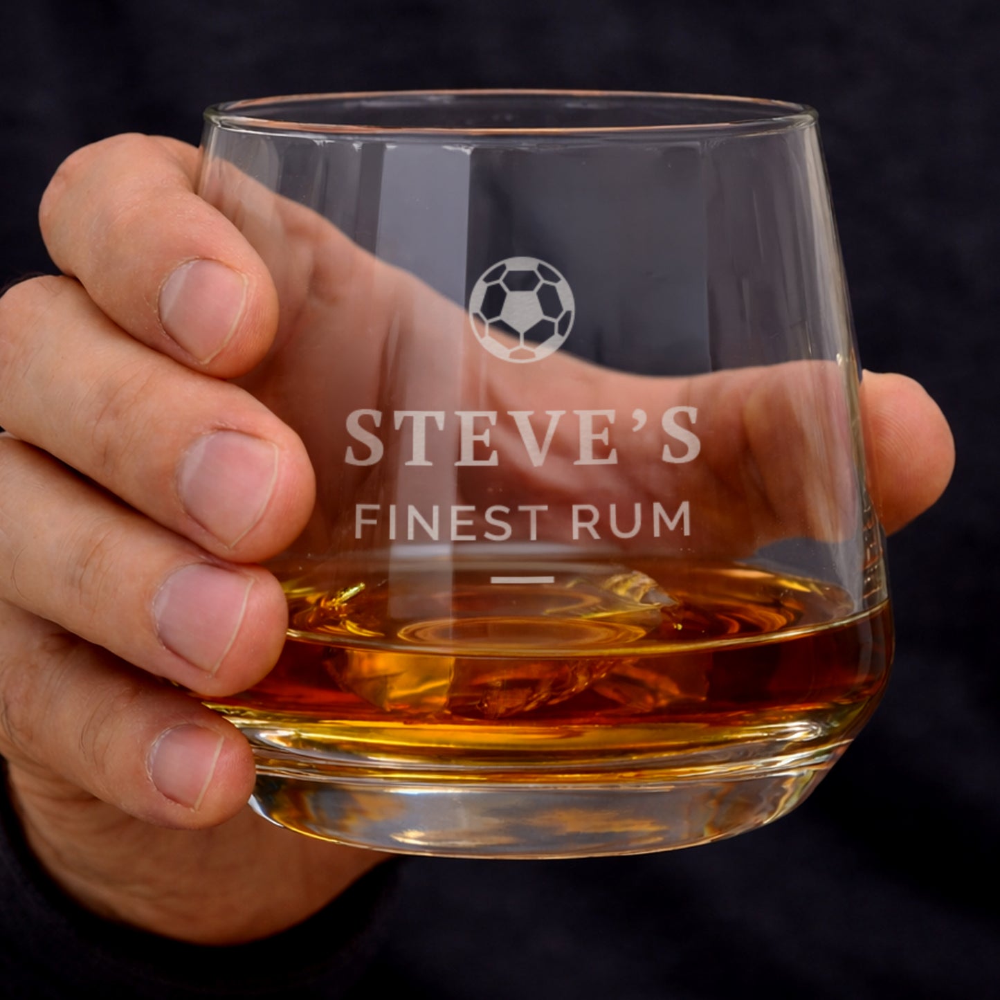 PERSONALISED FOOTBALL TUMBLER