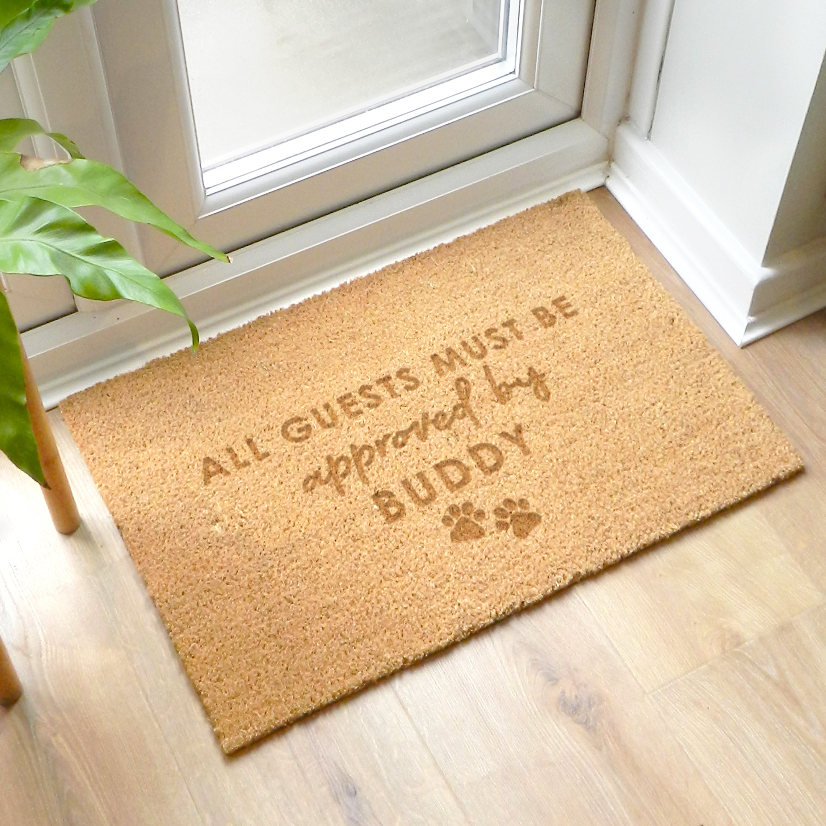 APPROVED BY THE PET DOORMAT