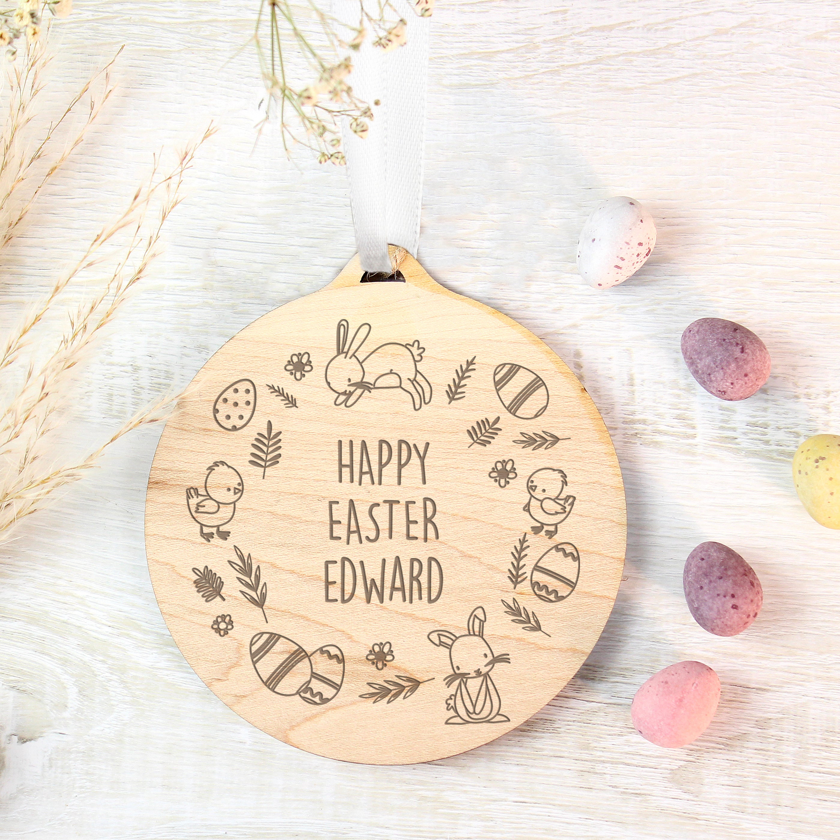 WOODEN EASTER DECORATION