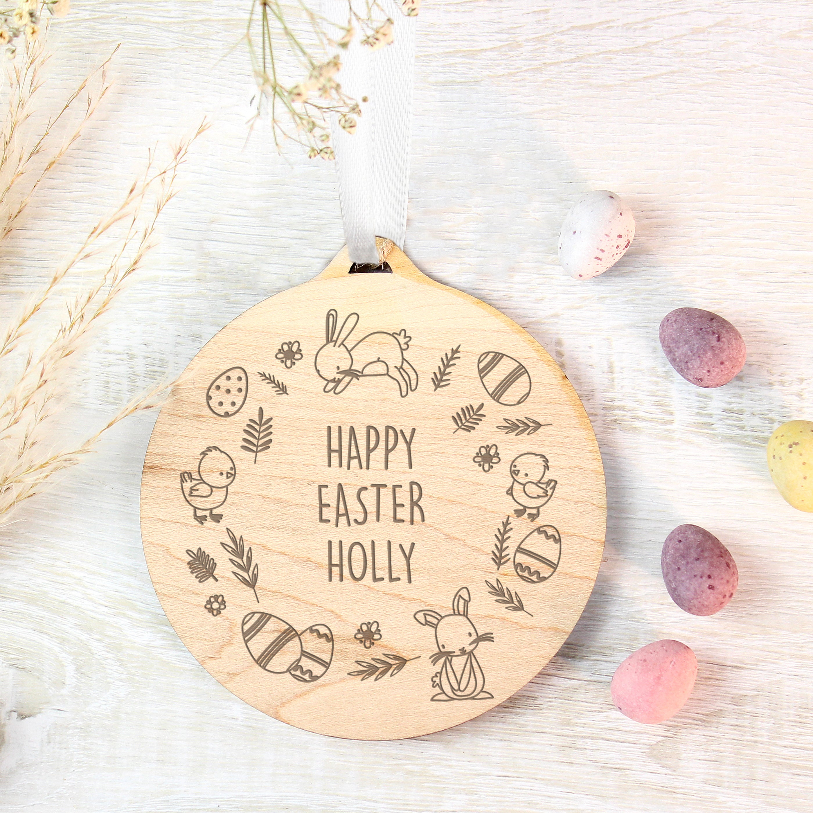 WOODEN EASTER DECORATION