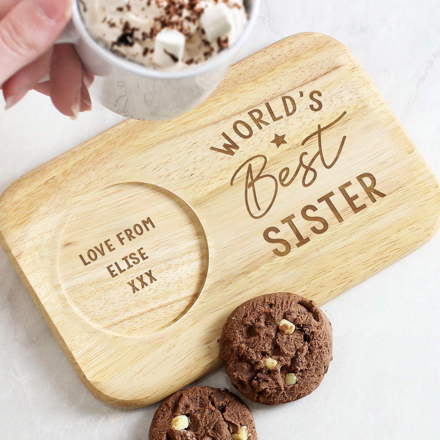WORLD'S BEST COASTER TRAY