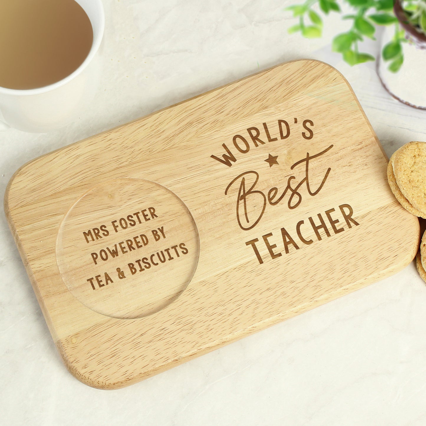 WORLD'S BEST COASTER TRAY