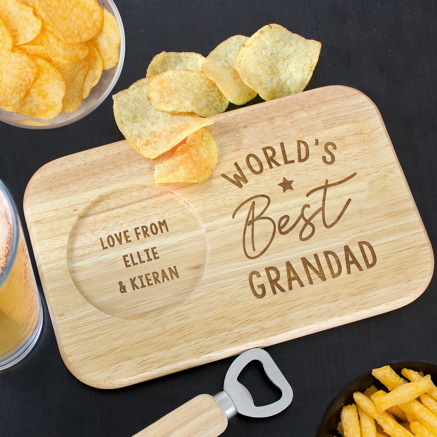 WORLD'S BEST COASTER TRAY