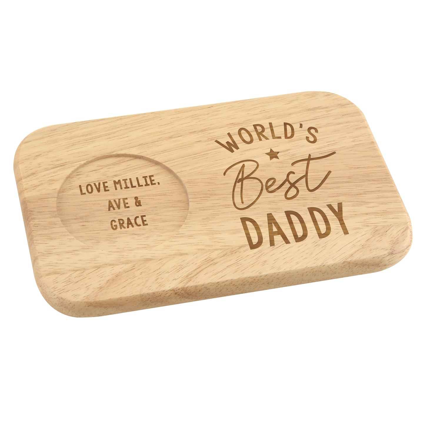 WORLD'S BEST COASTER TRAY