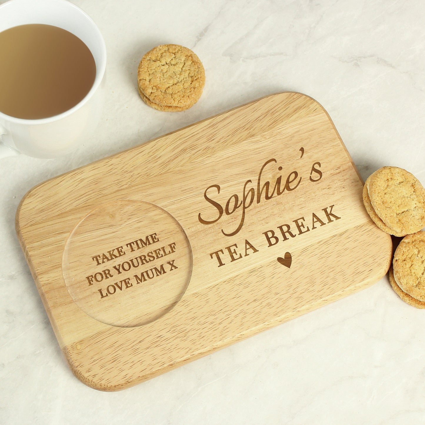 PERSONALISED COASTER TRAY