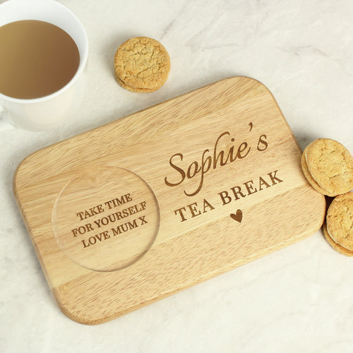 PERSONALISED COASTER TRAY