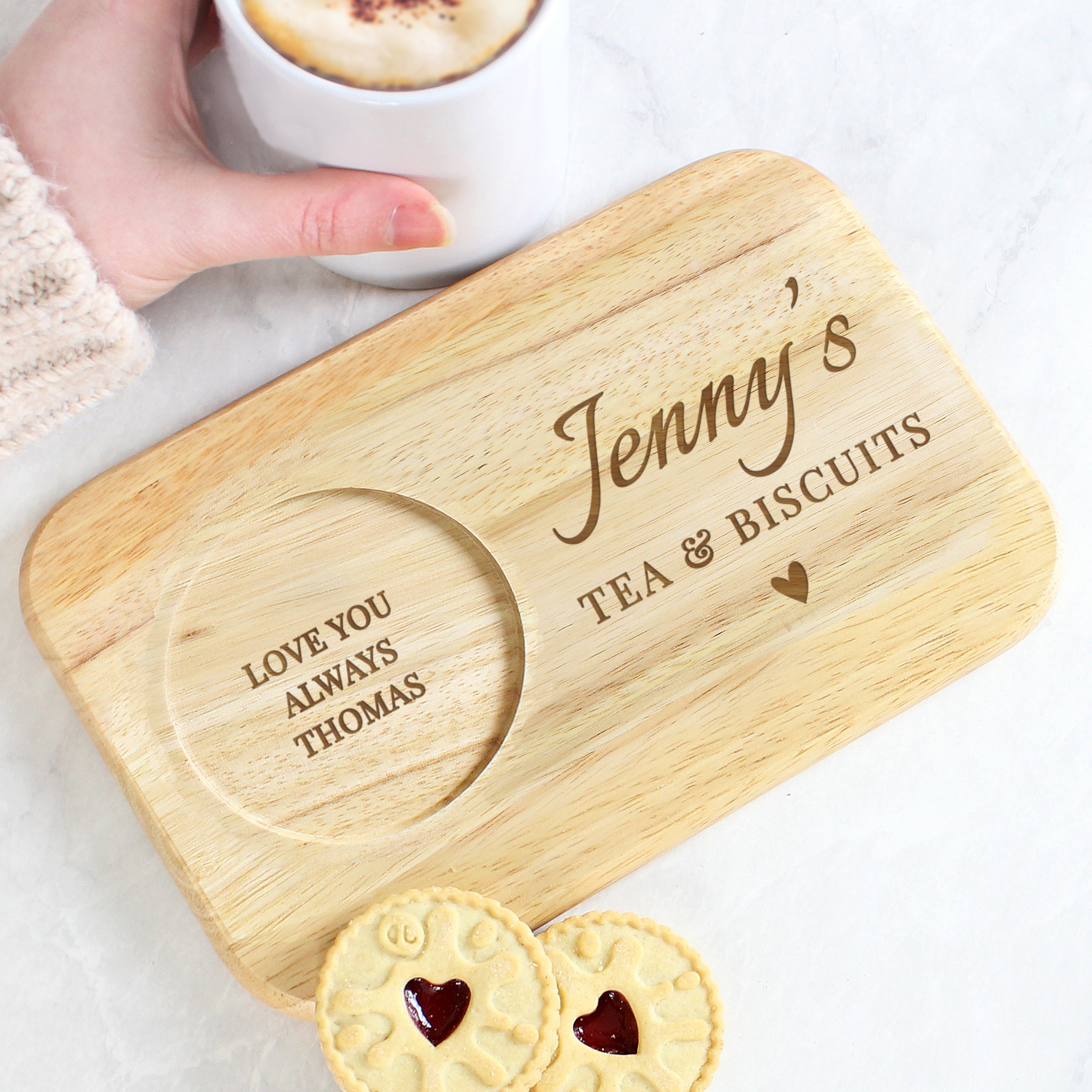 PERSONALISED COASTER TRAY