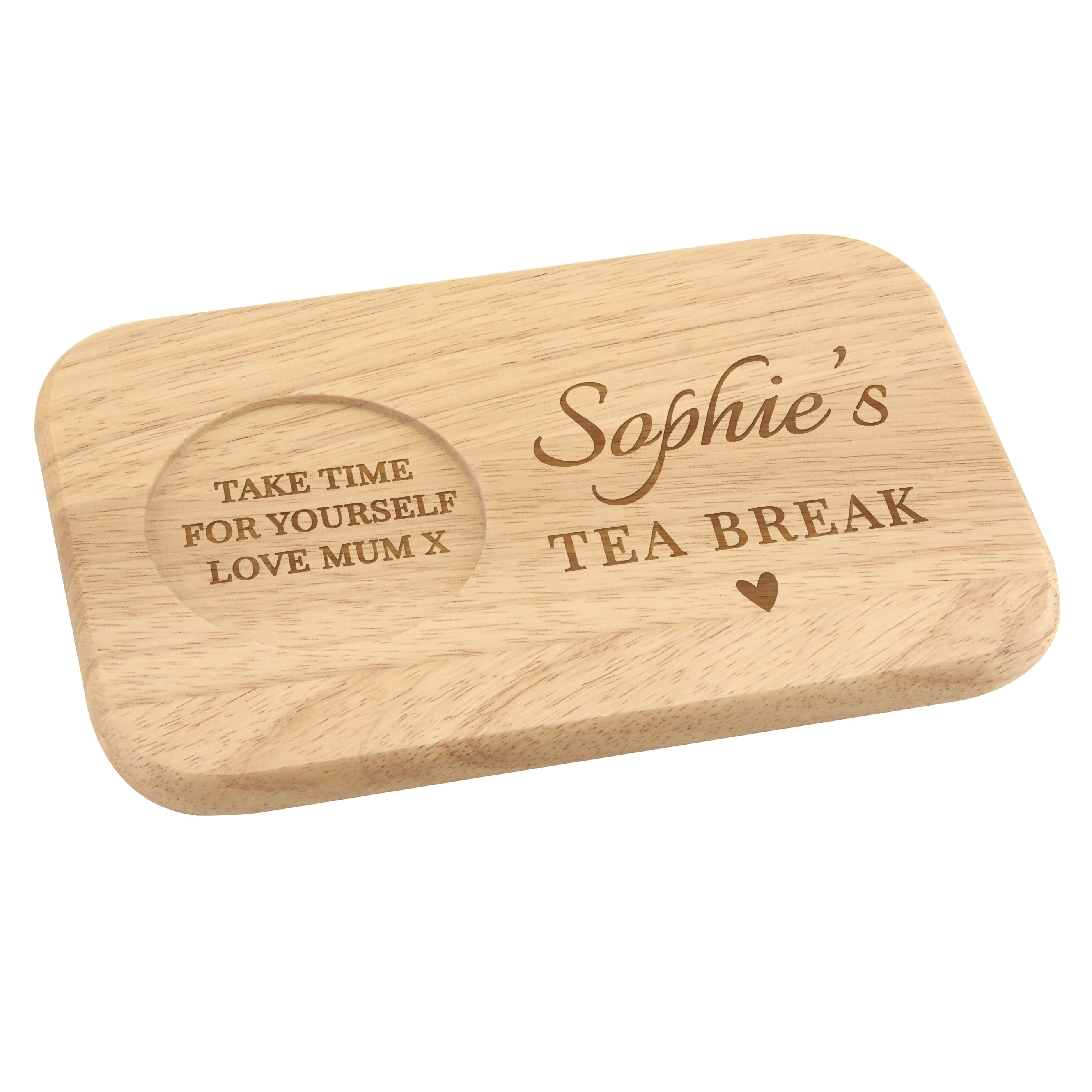 PERSONALISED COASTER TRAY