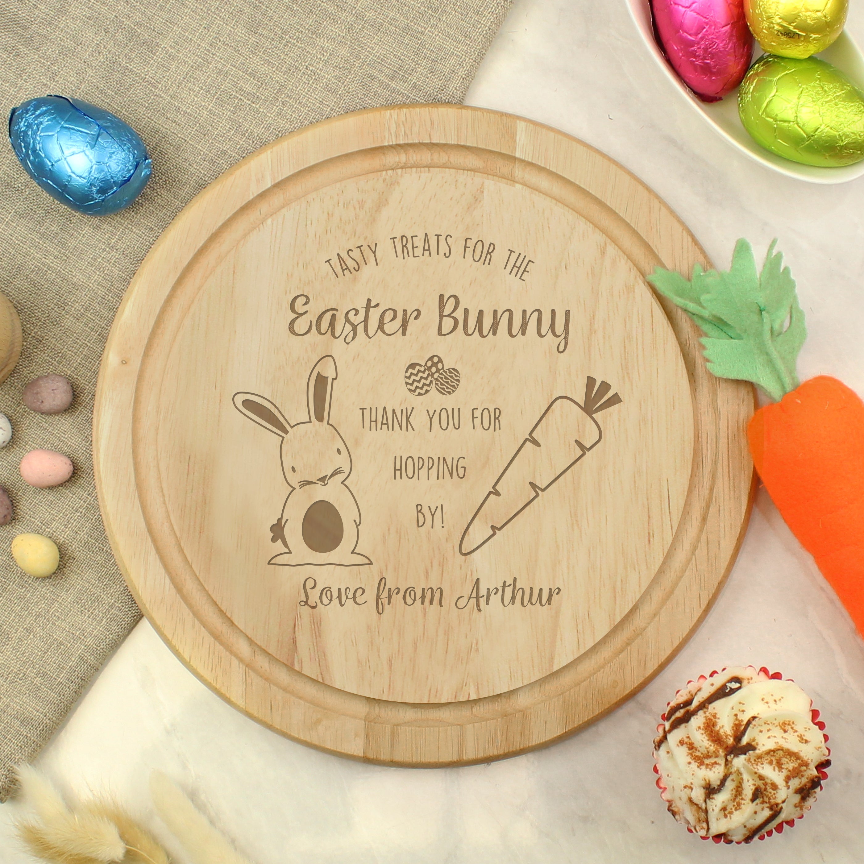 EASTER BUNNY TREAT BOARD