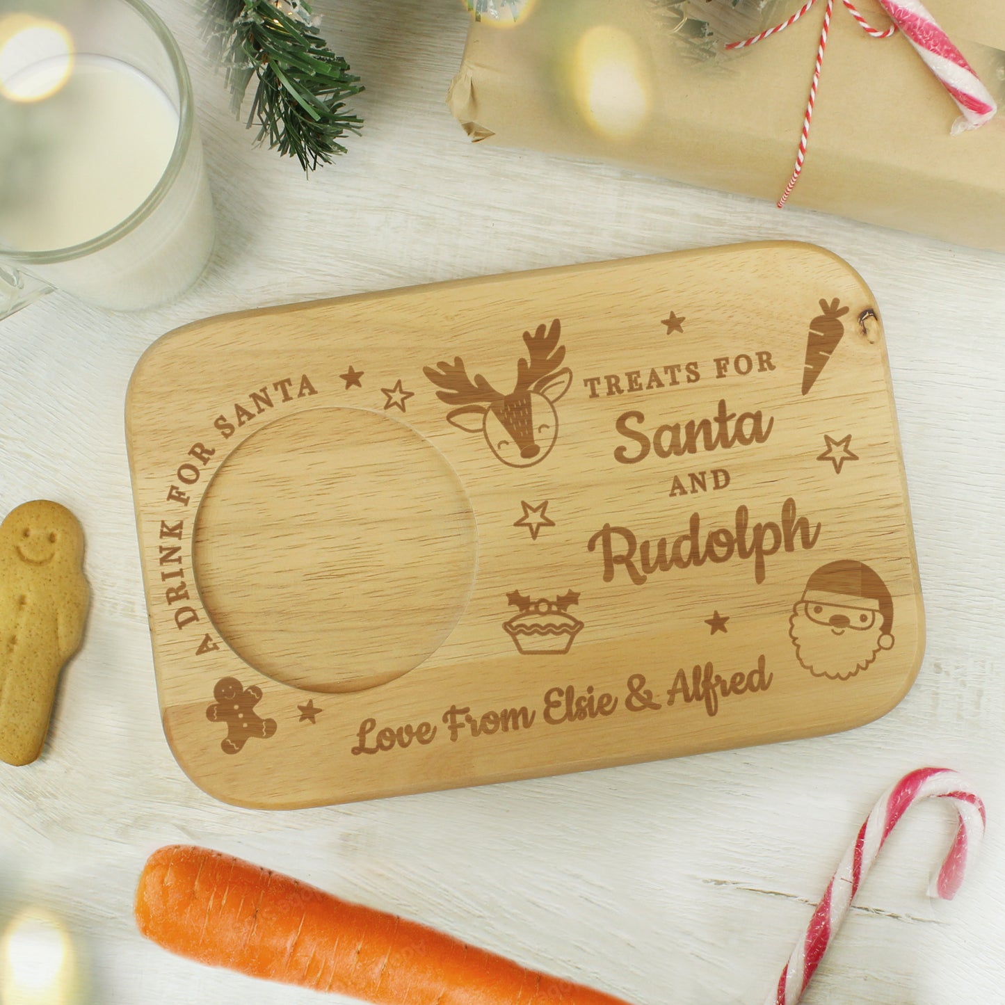 SANTA TREAT TRAY