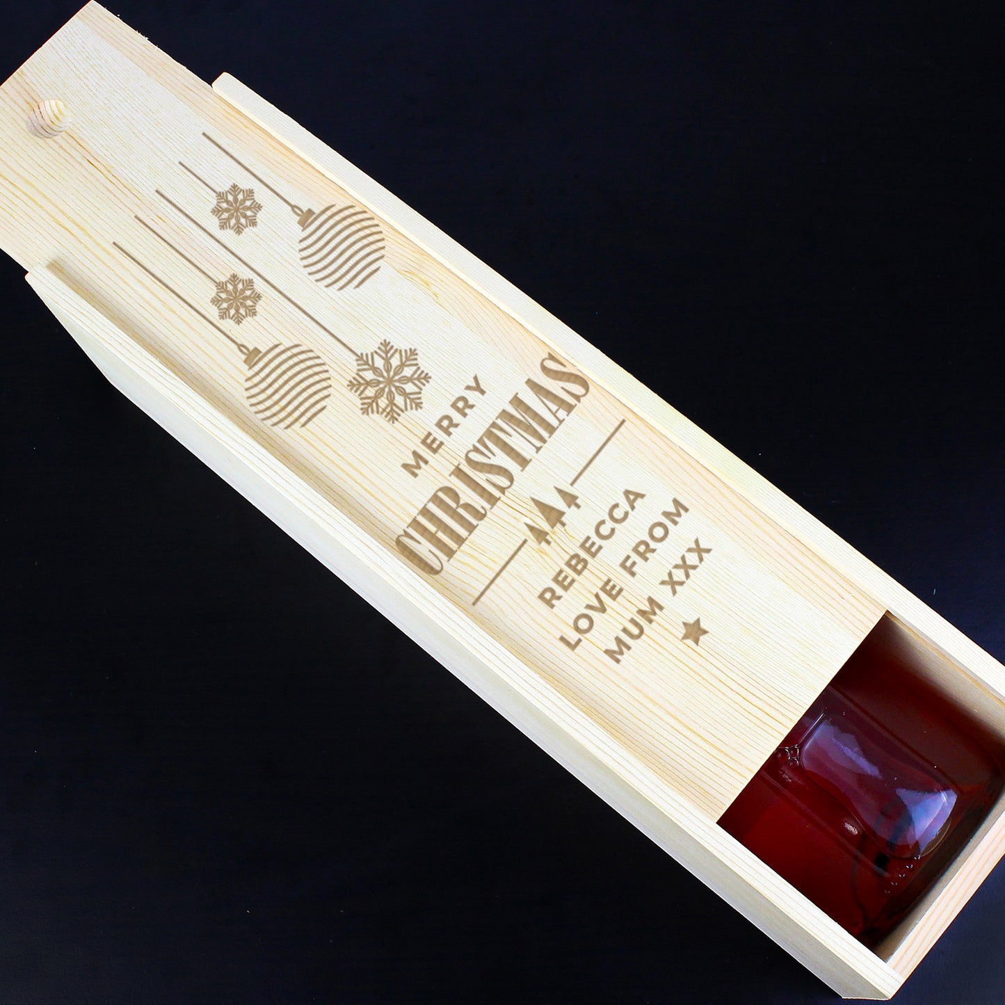 CHRISTMAS WINE BOX