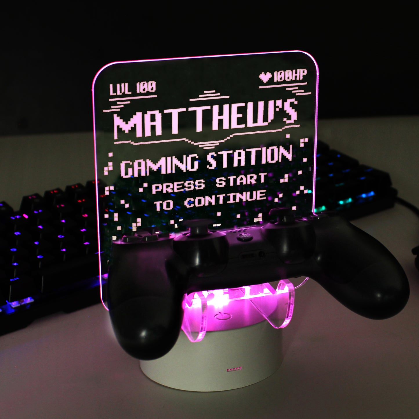 GAMING CONTROLLER STAND LED LIGHT