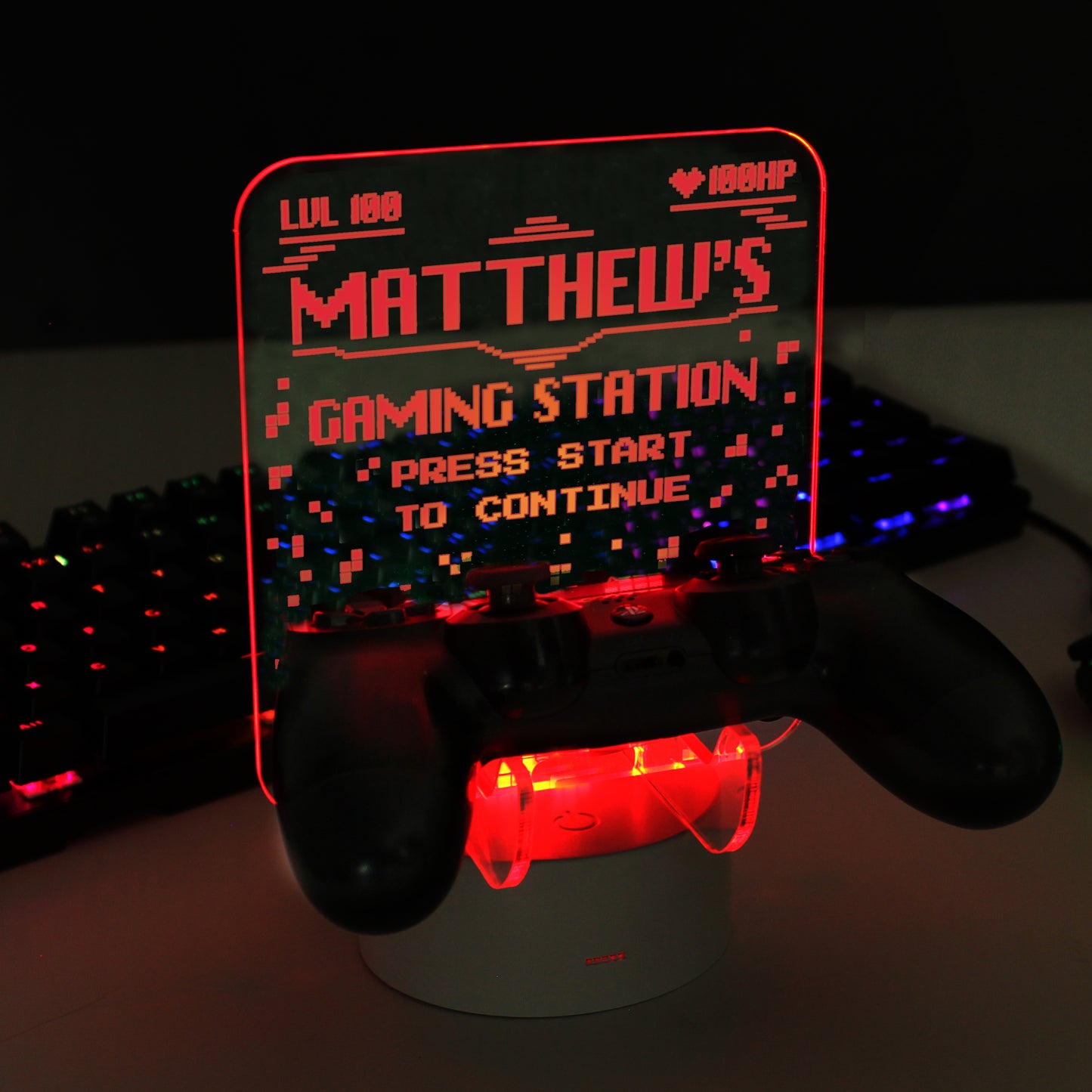 GAMING CONTROLLER STAND LED LIGHT