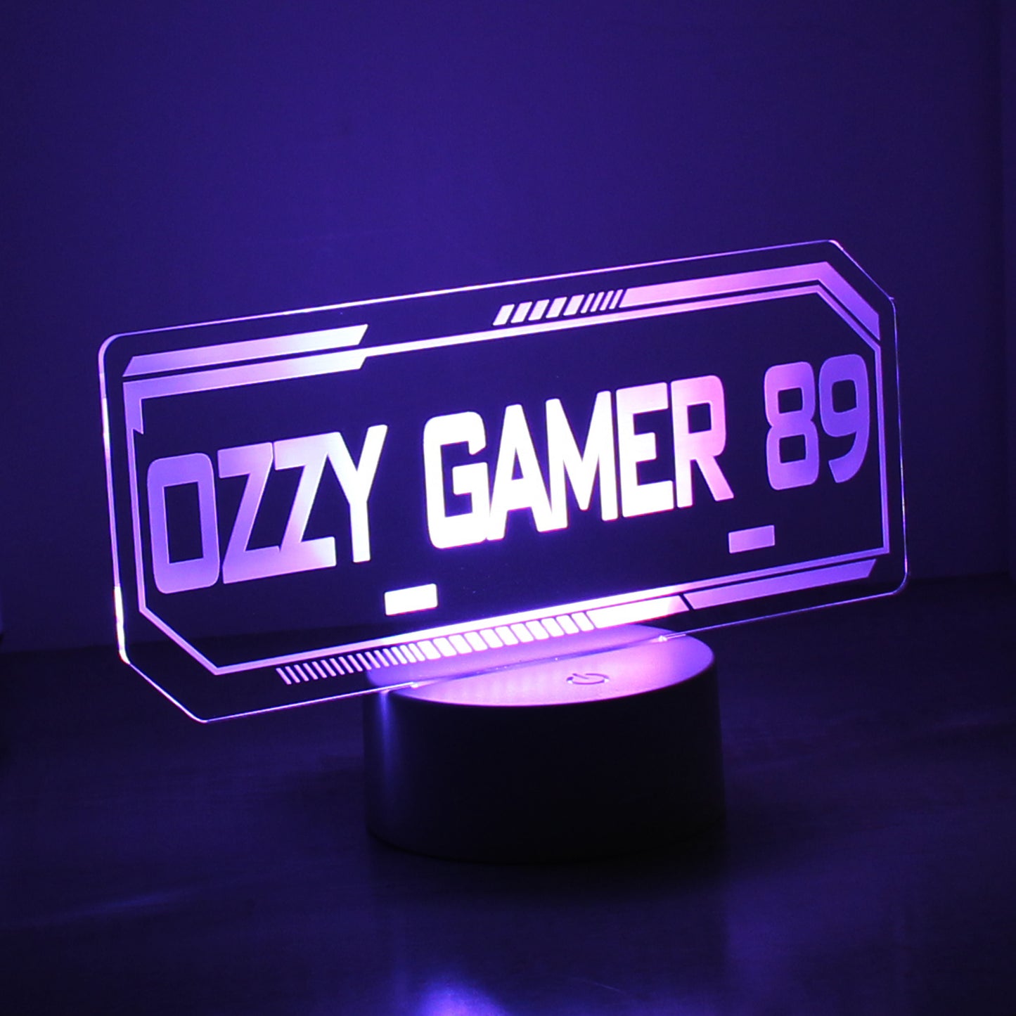 GAMER TAG LED LIGHT