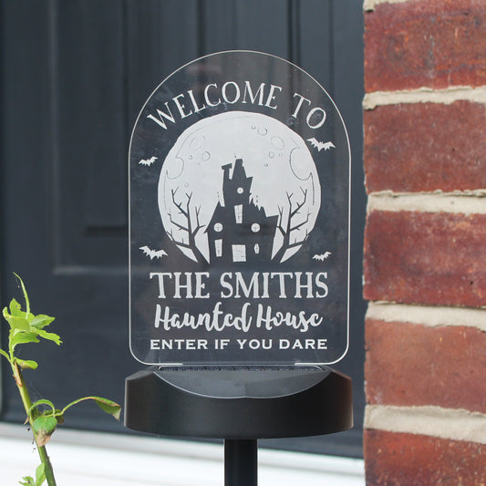 HAUNTED HOUSE SOLAR LIGHT