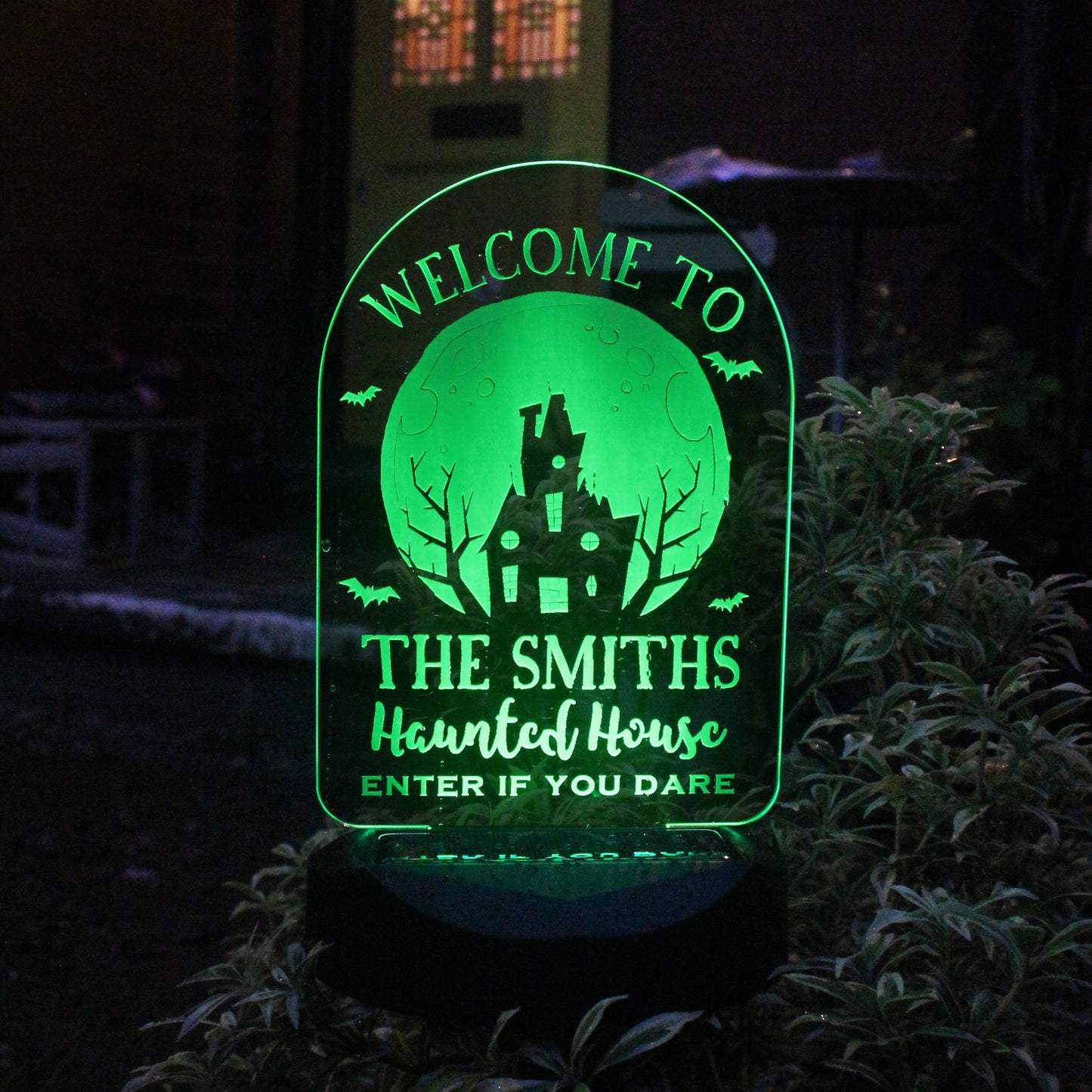 HAUNTED HOUSE SOLAR LIGHT