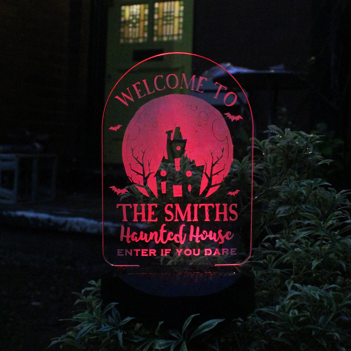 HAUNTED HOUSE SOLAR LIGHT