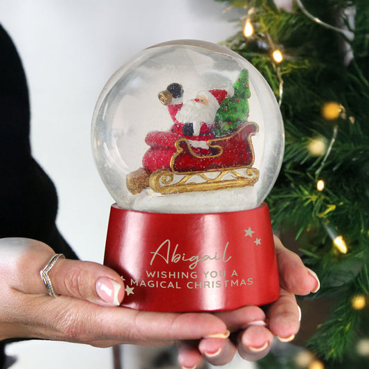 MUSICAL SANTA GLOBE