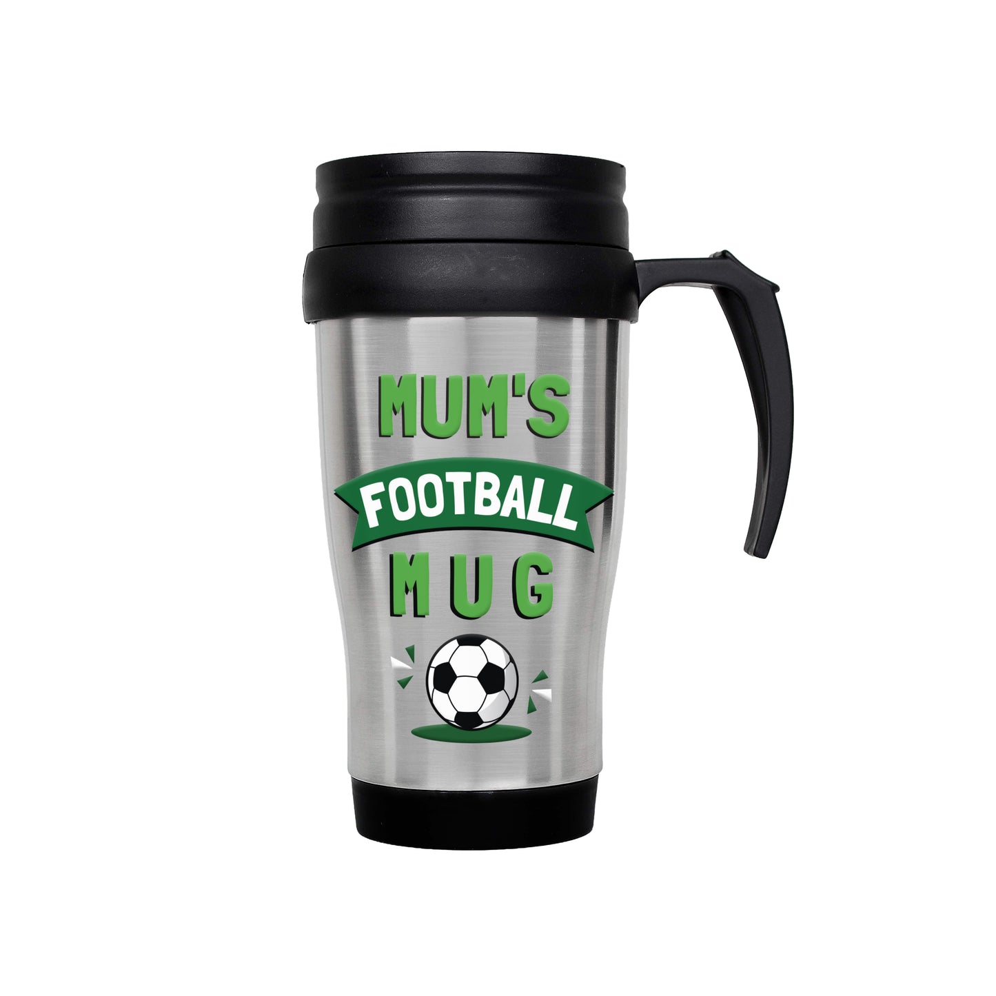 FOOTBALL TRAVEL MUG