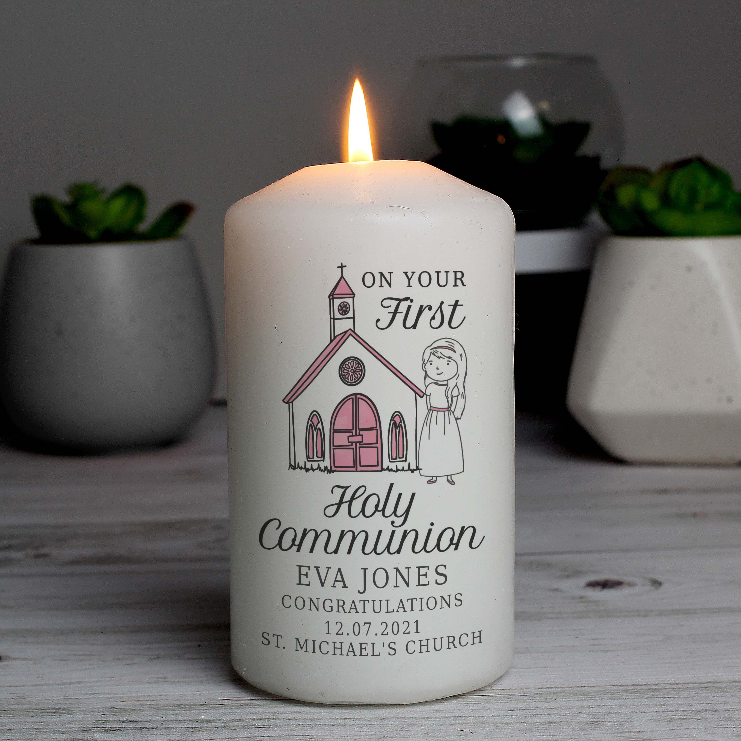 1ST HOLY COMMUNION CANDLE
