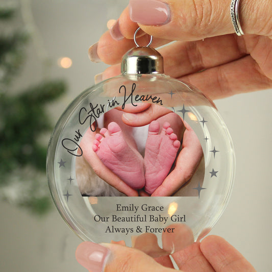 PHOTO MEMORIAL BAUBLE