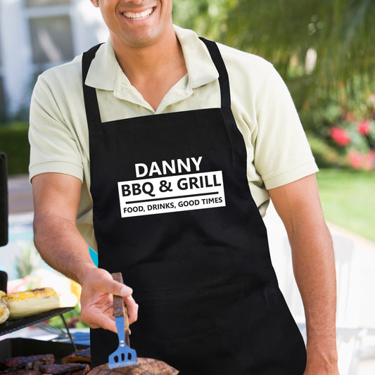 PERSONALISED BBQ & GRILL APRON