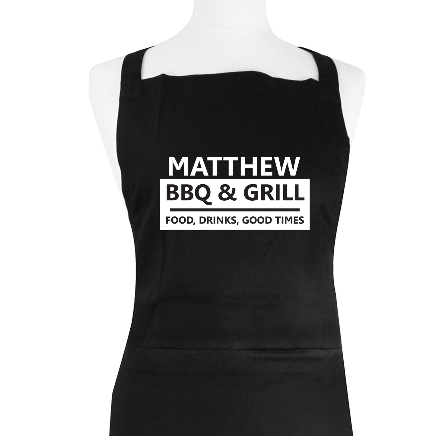 PERSONALISED BBQ & GRILL APRON