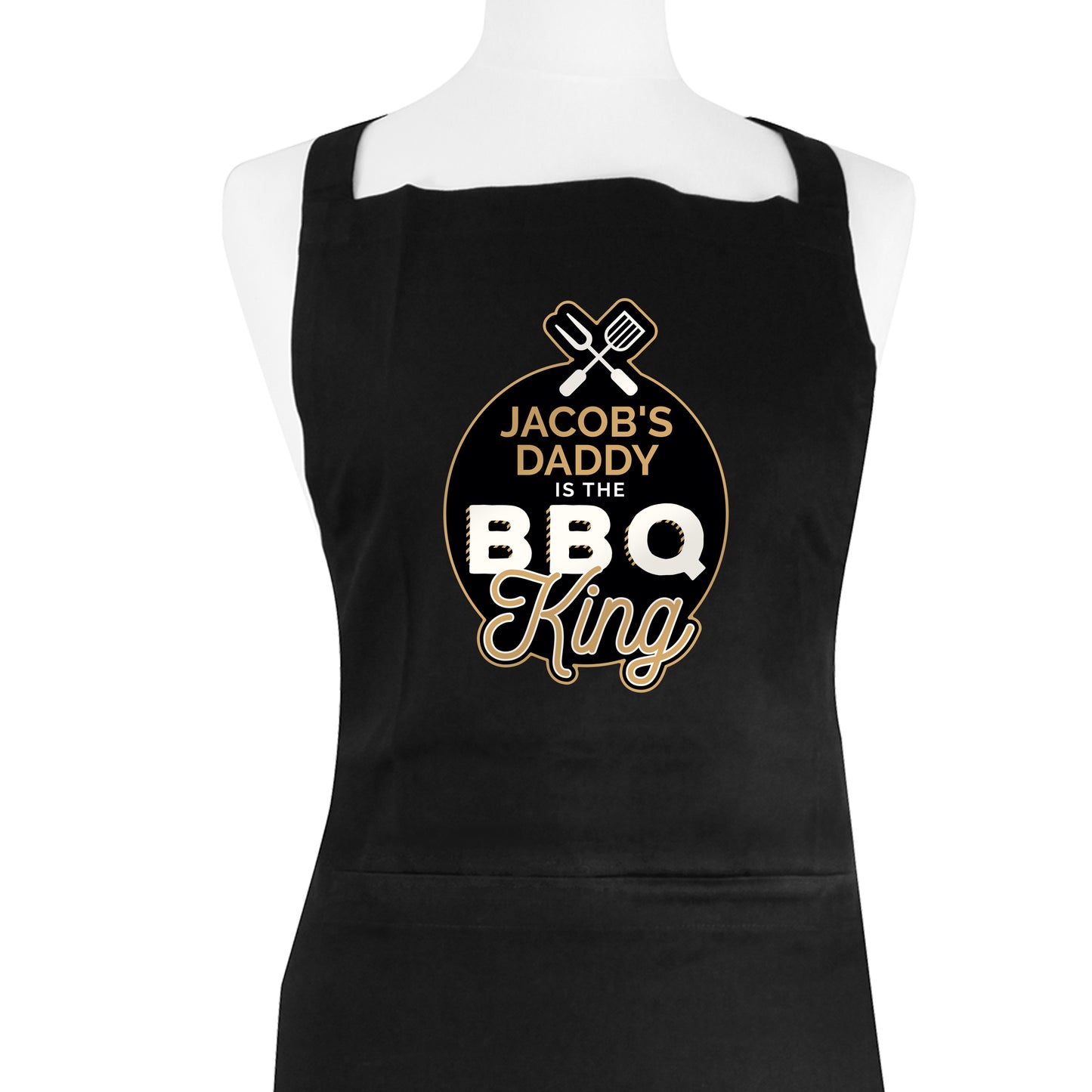 PERSONALISED BBQ KING APRON