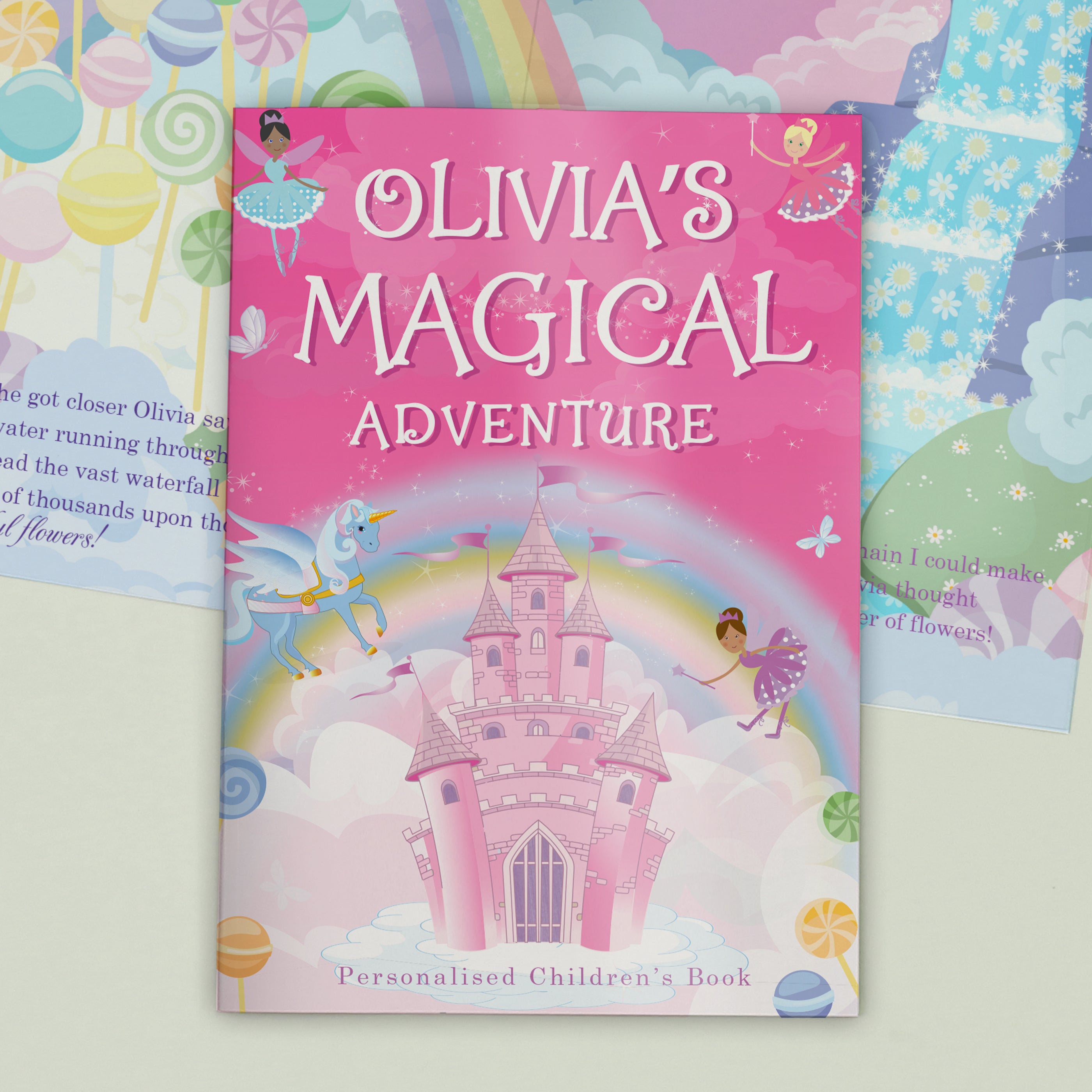 PERSONALISED PRINCESS & UNICORN STORY BOOK