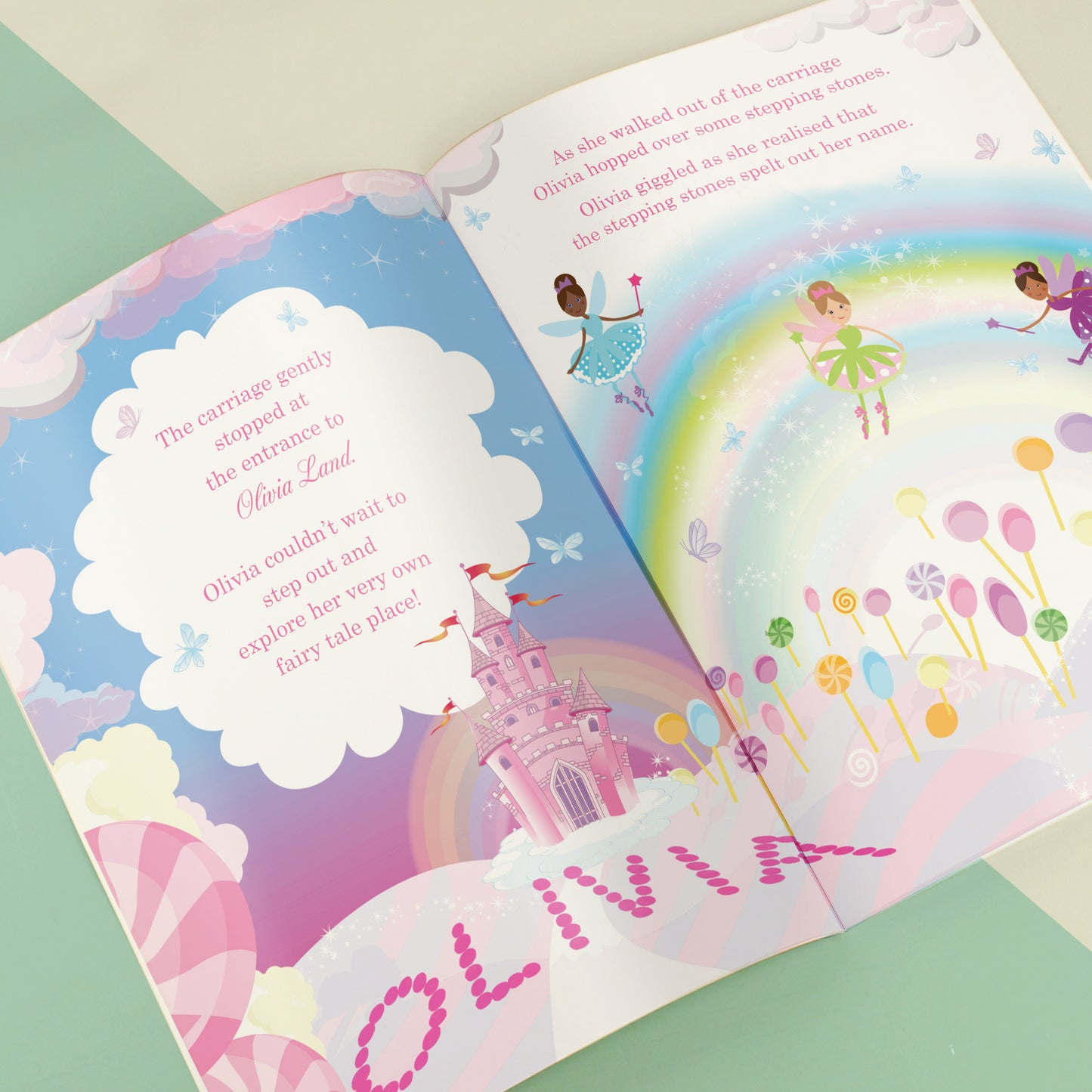PERSONALISED PRINCESS & UNICORN STORY BOOK