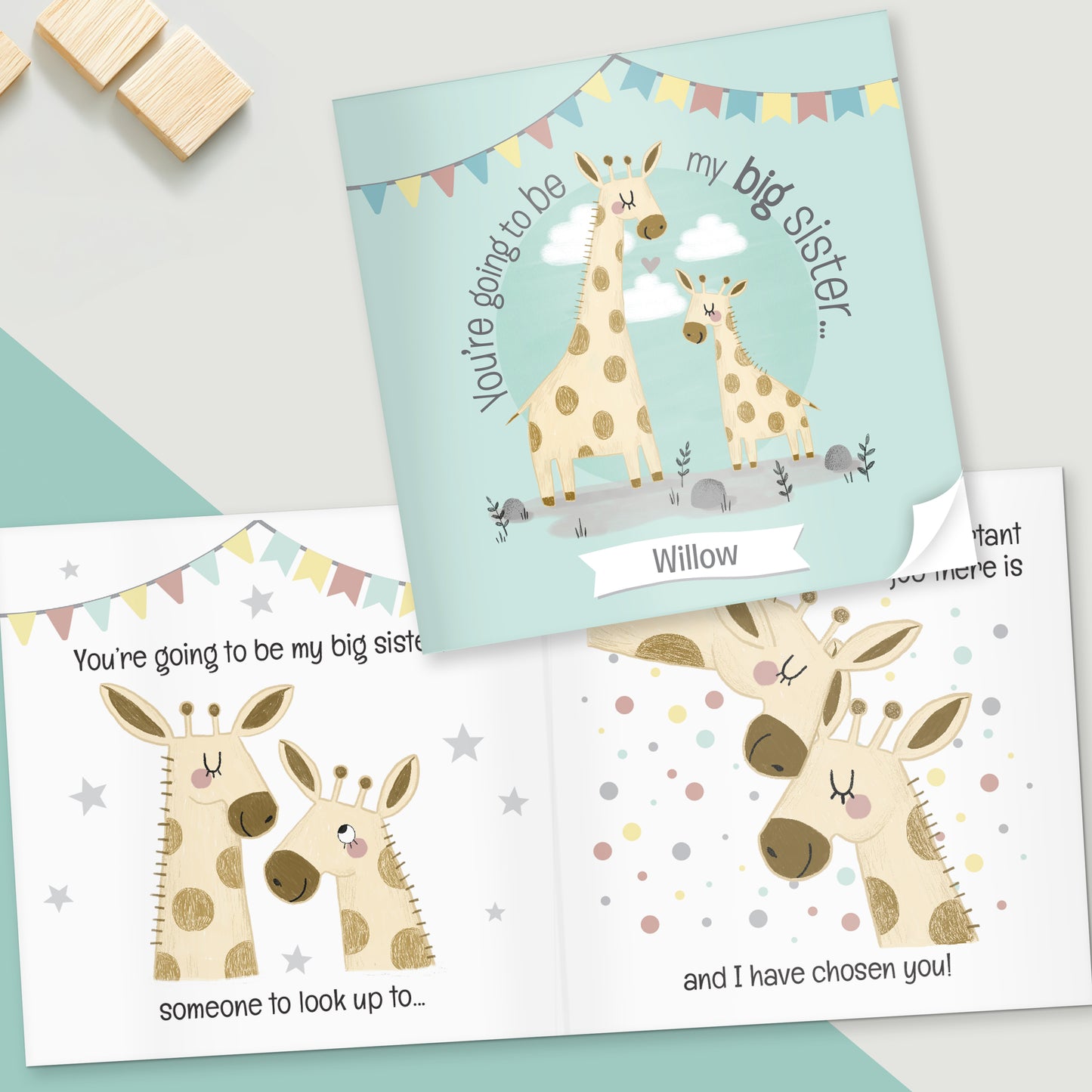 PERSONALISED BIG SISTER STORY BOOK