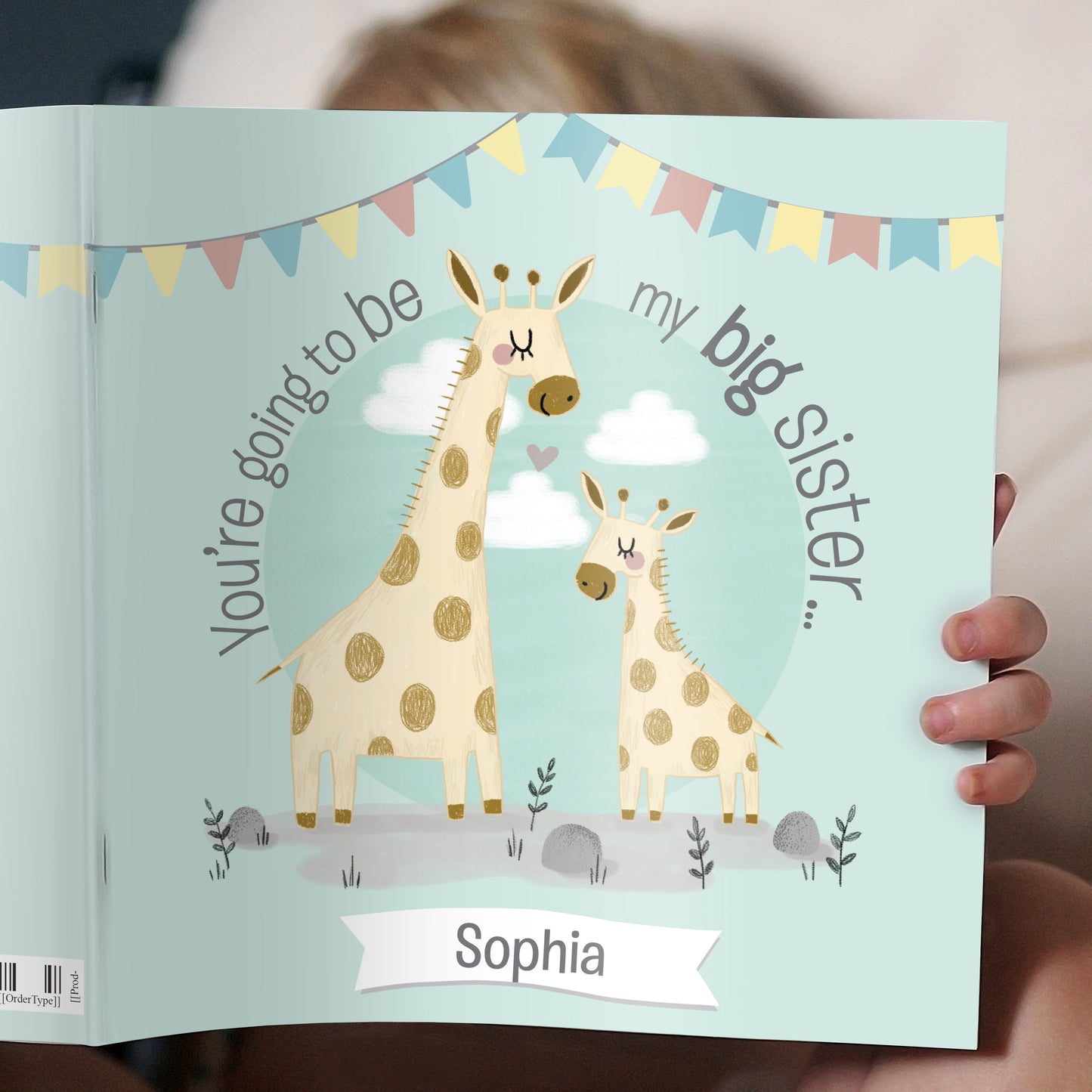 PERSONALISED BIG SISTER STORY BOOK