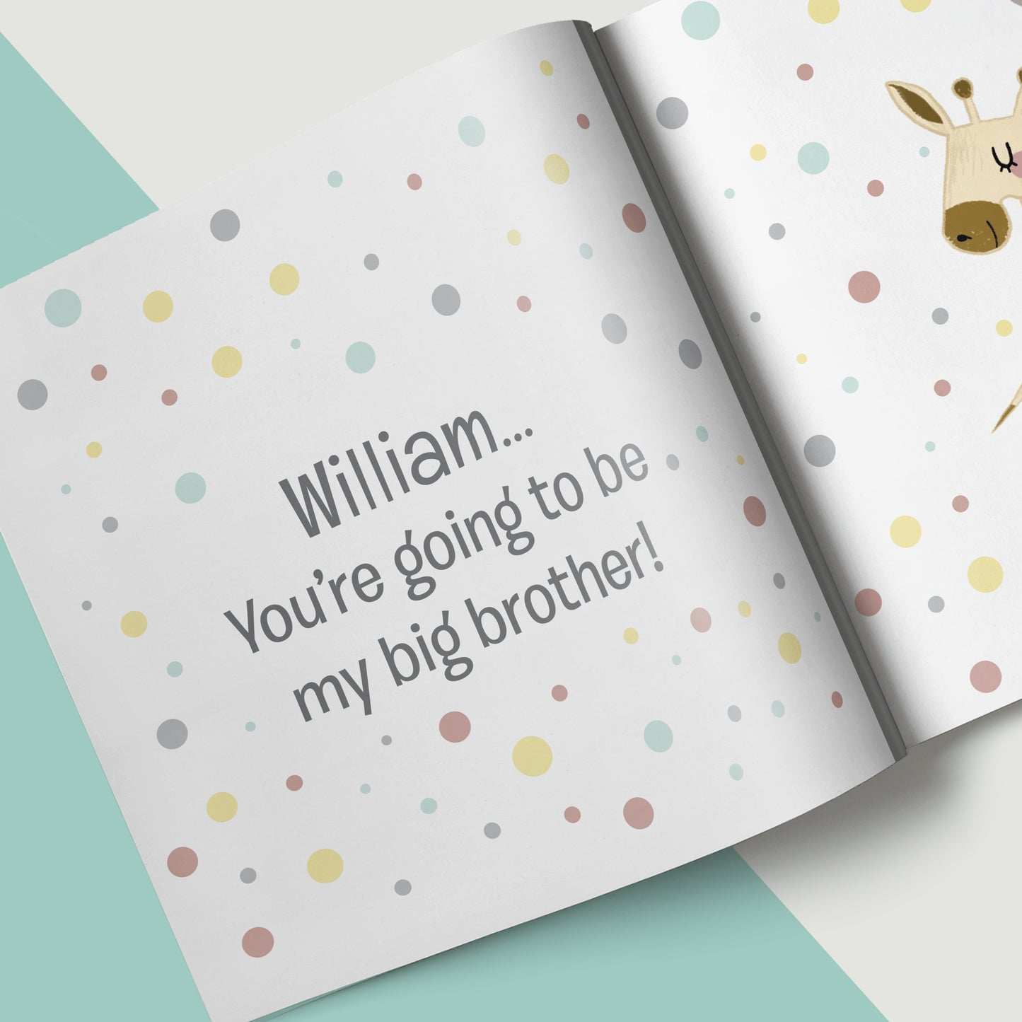 PERSONALISED BIG BROTHER STORY BOOK