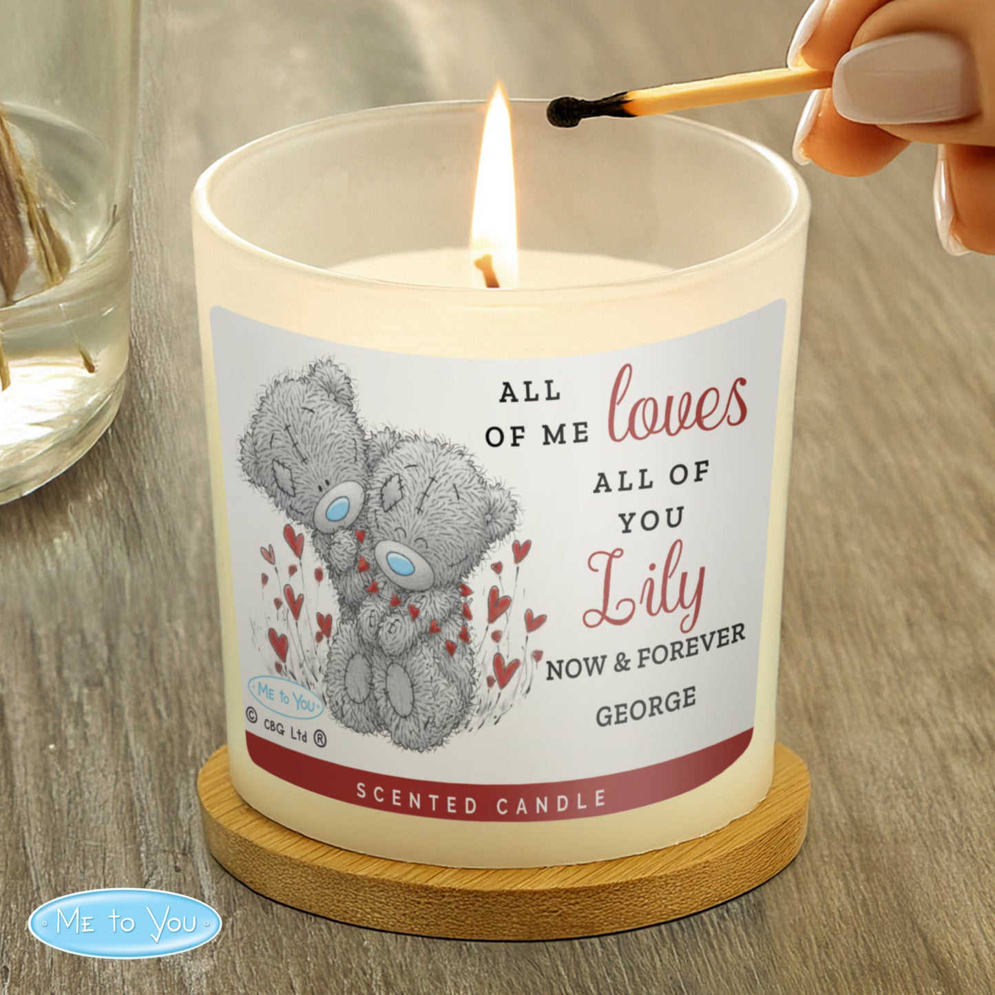 ME TO YOU LOVE CANDLE JAR