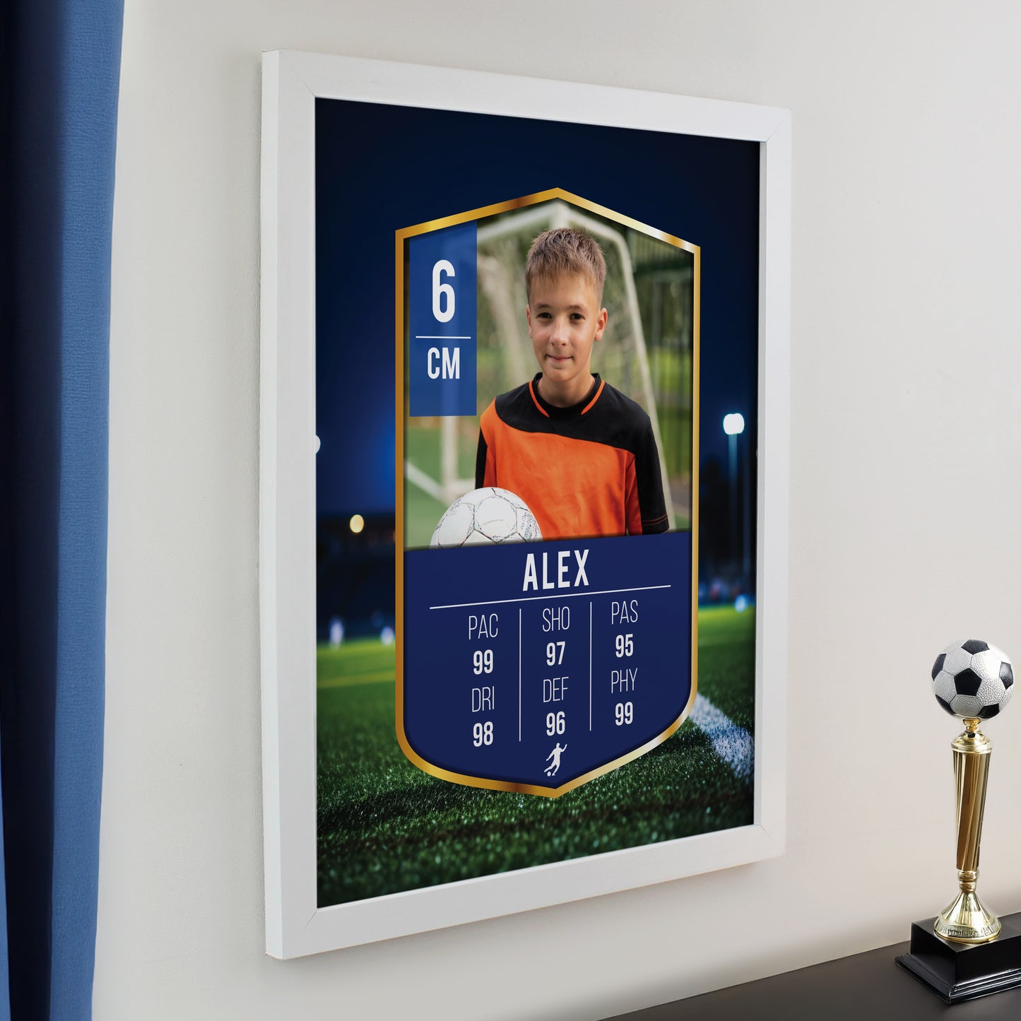 FOOTBALL CARD FRAME