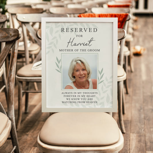 RESERVED FOR PHOTO FRAME