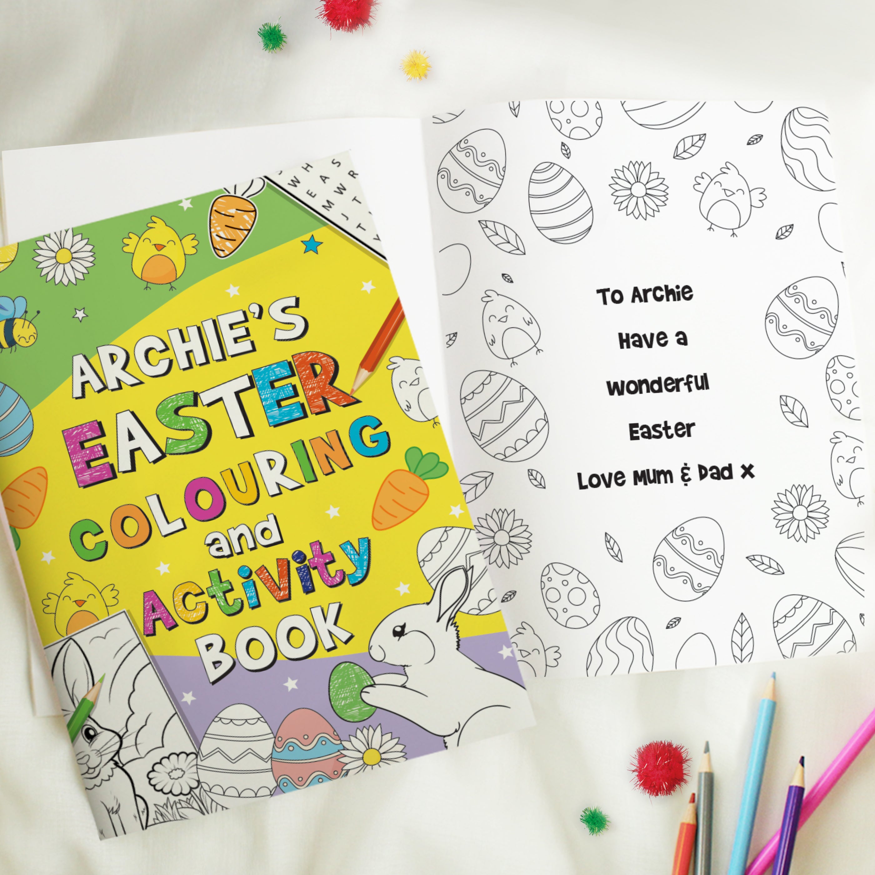 EASTER COLOURING & ACTIVITY BOOK