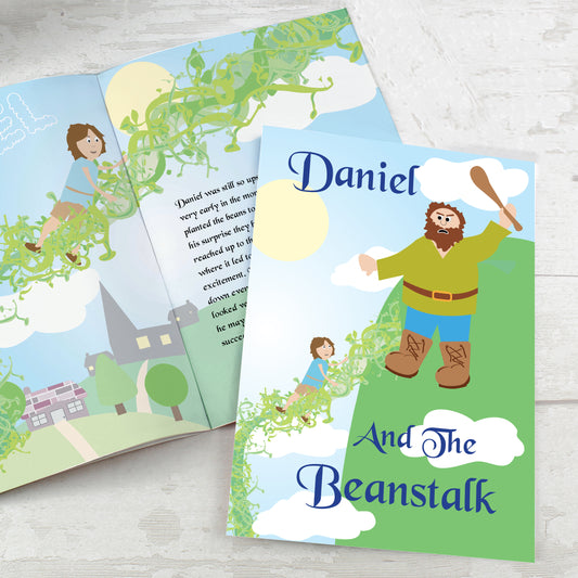 PERSONALISED JACK & THE BEANSTALK STORY BOOK