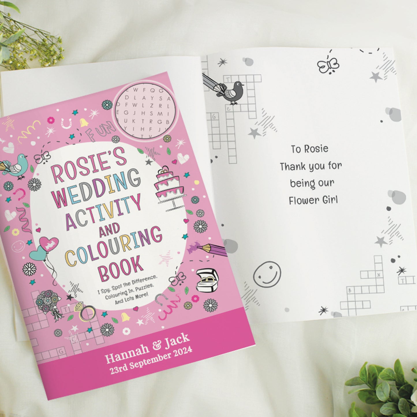 WEDDING ACTIVITY BOOK