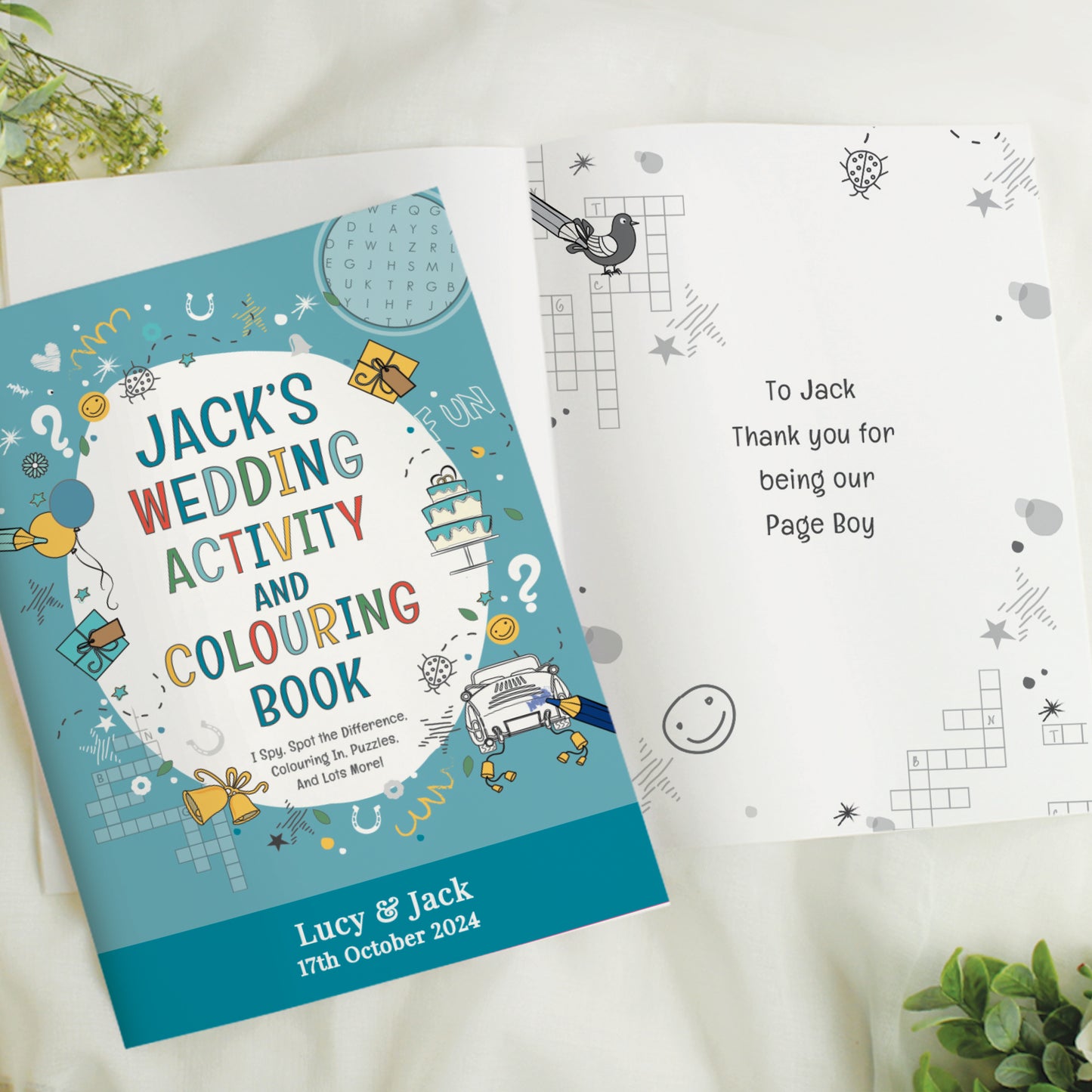 WEDDING ACTIVITY BOOK