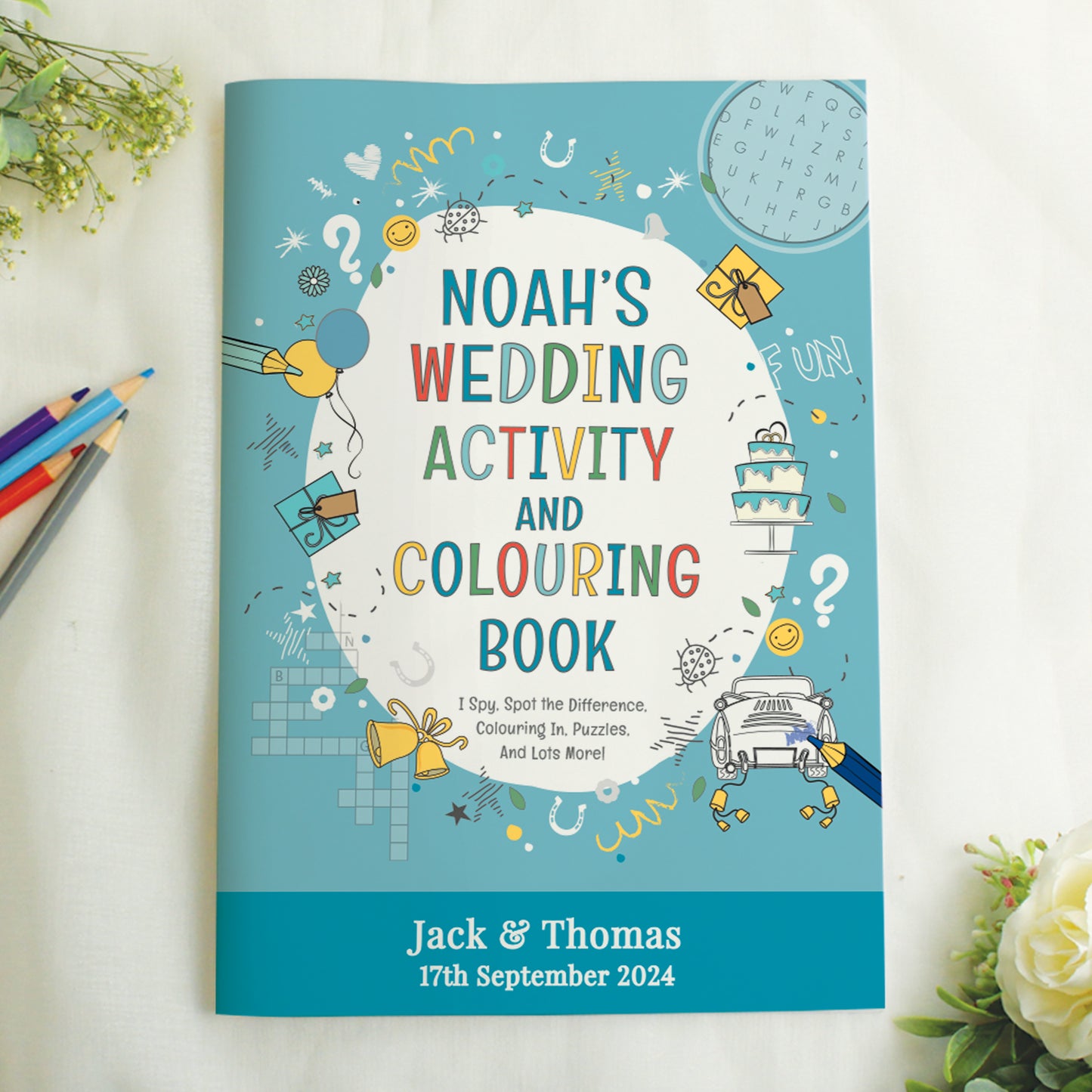 WEDDING ACTIVITY BOOK